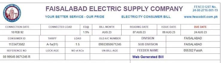 FESCO Online Bill Check Next Month: What You Can Actually See in Advance
